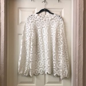 Daisy chain neckline blouse. 🌼 Never worn.